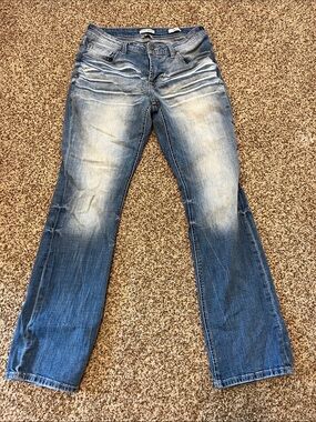 Depart West 31x34 Nomad Men's Straight Jeans in Faded Blue